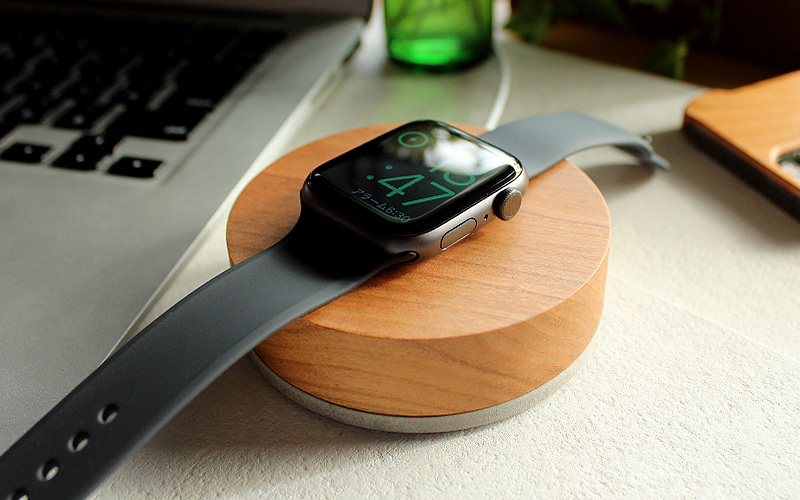 アップルウォッチ用充電ドック「Apple Watch Charging Dock-Flat」
