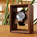 大切な腕時計を額縁に飾るようにディスプレイできる木製腕時計スタンド「Display Frame for Watch」