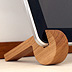 木製iPadスタンド