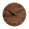 小さくておしゃれな木製の壁掛け・置き時計